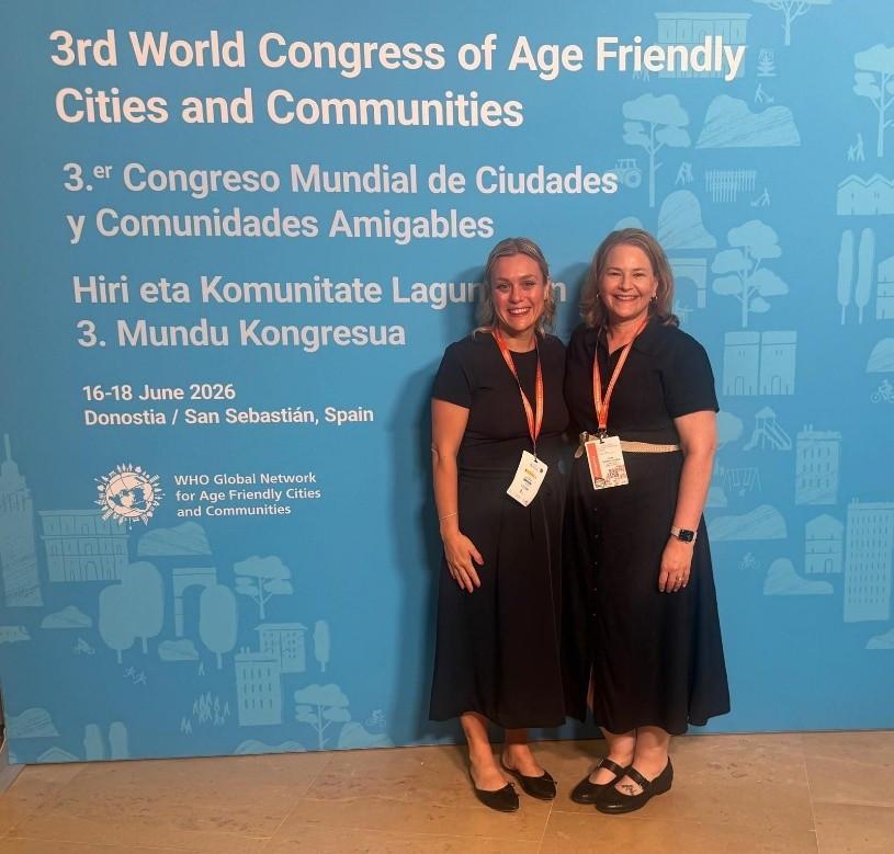 Marisa Sheldon (left) and Holly Dabelko-Schoeny.